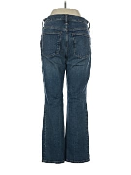 Madewell Petite Kick Out Crop Jeans in Arlen Wash (view 2)