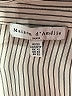 Maison d' Amelie Stripes Silver Long Sleeve Blouse Size XS - photo 7