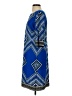 Studio One Print Blue Casual Dress Size S - photo 5