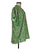 First Love 100% Polyester Green Short Sleeve Blouse Size M - photo 4