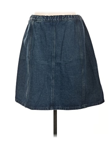 Allegra K Denim Skirt (view 2)