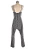 Mind Code Houndstooth Silver Jumpsuit Size M - photo 2