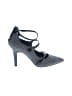 Alfani Houndstooth Gray Heels Size 7 - photo 1
