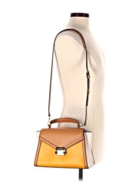 MICHAEL Michael Kors Leather Satchel (view 2)