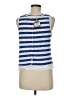 Hazel 100% Cotton Blue Sleeveless Blouse Size M - photo 2