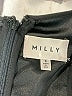 Milly Checkered-gingham Black Casual Dress Size 6 - photo 7