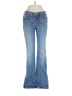 BKE Hearts Blue Jeans Size 26 waist - photo 1