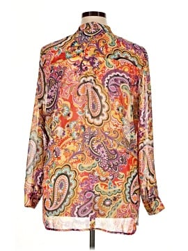 Susan Graver Long Sleeve Blouse (view 2)