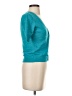 Caslon 100% Cotton Teal Cardigan Size XS - photo 4