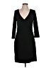 Old Navy 100% Polyester Solid Black Cocktail Dress Size L - photo 1