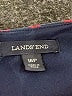 Lands' End 100% Elastane Paisley Red Cocktail Dress Size 16 (petite) - photo 7