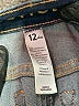 Justice Hearts Blue Jeans Size 12 - photo 3