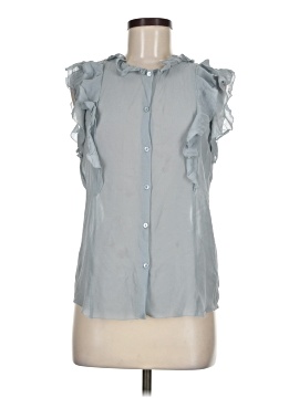 T. Babaton Sleeveless Silk Top
