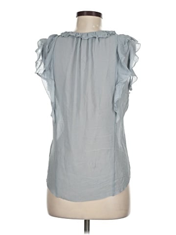 T. Babaton Sleeveless Silk Top (view 2)