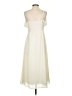 Express 100% Polyester Ivory Casual Dress Size S - photo 2