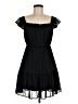 Rewind 100% Polyester Solid Black Casual Dress Size M - photo 1