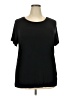 Torrid Black Short Sleeve T-Shirt Size 2X Plus (2) - photo 1