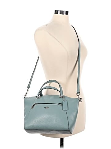 Coach Leather Satchel (view 2)