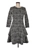 MICHAEL Michael Kors Tweed Gray Casual Dress Size M - photo 1