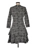 MICHAEL Michael Kors Tweed Gray Casual Dress Size M - photo 2