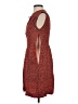 Dil 100% Polyester Paisley Red Casual Dress Size 2 - photo 5