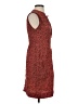 Dil 100% Polyester Paisley Red Casual Dress Size 2 - photo 4
