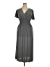 Unbranded 100% Polyester Gray Casual Dress Size L - photo 1