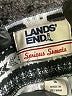 Lands' End Print Black Casual Pants Size XL (tall) - photo 7