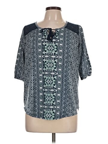 Absolutely Famous Short Sleeve Blouse (view 1)