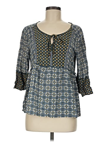 Tantrums 3/4 Sleeve Blouse (view 1)