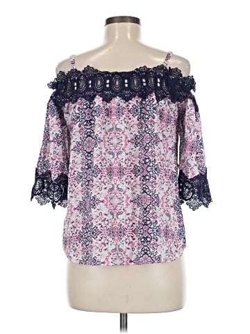 Iz Byer 3/4 Sleeve Blouse (view 2)