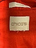Chico's Orange 3/4 Sleeve Button-Down Shirt Size M (estimated) - photo 7