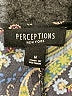 Perceptions Paisley Blue Casual Dress Size M - photo 7