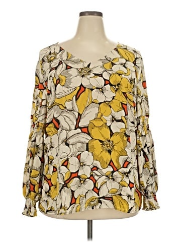 CAbi Long Sleeve Blouse (view 1)
