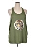 Unbranded 100% Polyester Green Tank Top Size XL - photo 1