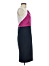 En Focus Studio Color Block Purple Cocktail Dress Size 6 - photo 4