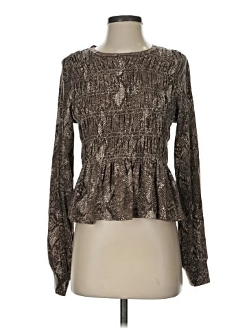 Pilcro Long Sleeve Blouse (view 1)