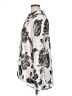 Bailey 44 Floral Silver Long Sleeve Blouse Size XL - photo 5