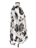 Bailey 44 Floral Silver Long Sleeve Blouse Size XL - photo 4