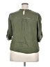 Democracy 100% Rayon Green 3/4 Sleeve Blouse Size 2X - photo 2