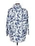SMITH & QUINN Print Blue 3/4 Sleeve Blouse Size M - photo 2