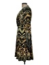 Hale Bob Animal Print Green Cocktail Dress Size L - photo 5