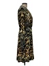 Hale Bob Animal Print Green Cocktail Dress Size L - photo 4
