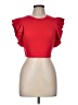 Assorted Brands Red Short Sleeve Top Size M - photo 1
