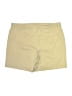 Lands' End Solid Yellow Khaki Shorts Size 16 - photo 2