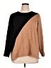 Chico's Color Block Brown Pullover Sweater Size XL - photo 1