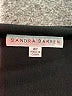 Sandra Darren Solid Black Casual Dress Size 8 (petite) - photo 7