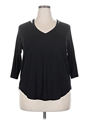 Matty M 3/4 Sleeve Top (view 1)