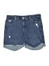 Levi's Hearts Blue Denim Shorts Size 16 - photo 1