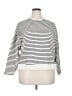 Assorted Brands Stripes White Pullover Sweater Size 2X - photo 1